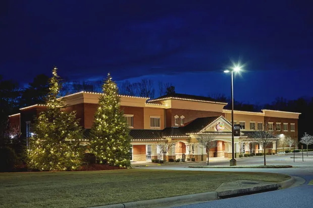 ommercial holiday lighting in Salem OR
